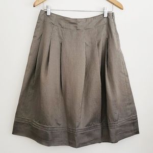 Banana Republic Pinstriped Silk Skirt - NWT - 6